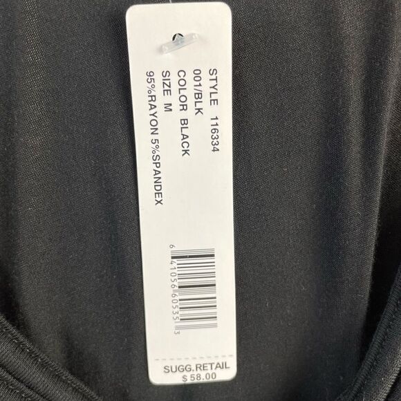 NWT August Silk Options Top Size M - Picture 6 of 6